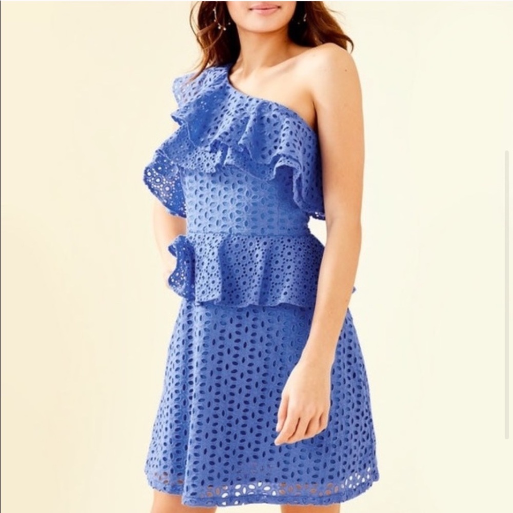 Lilly Pulitzer Josey One Shoulder Dress